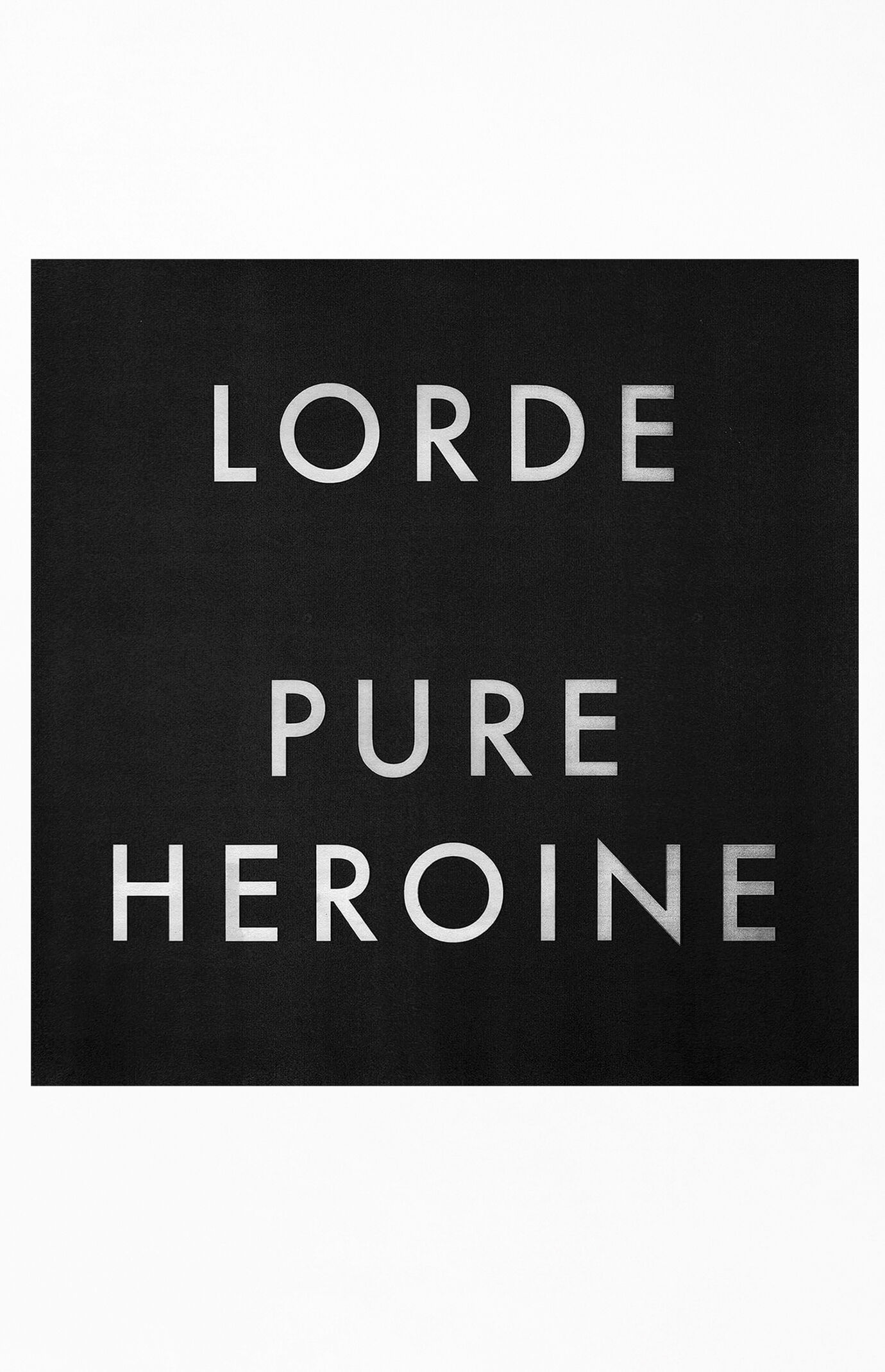 Lorde Pure Heroine Vinyl Record