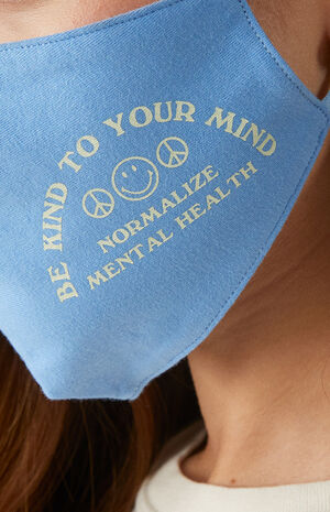 Be Kind To Your Mind Face Mask image number 2