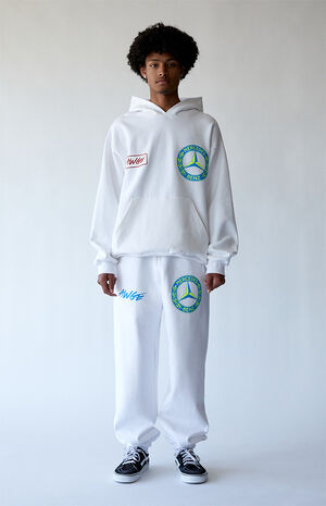 x Mercedes Benz White Sweatpants image number 2