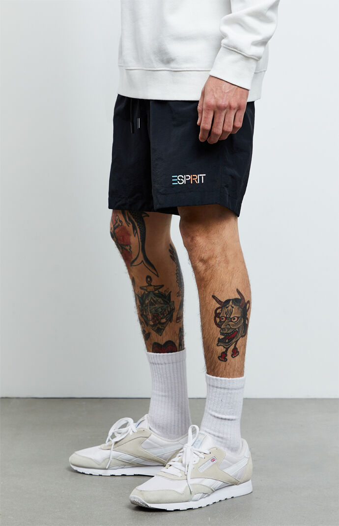 Multicolor Nylon Shorts