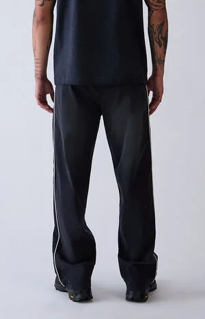 Black Active Vintage Wash Track Pants image number 6