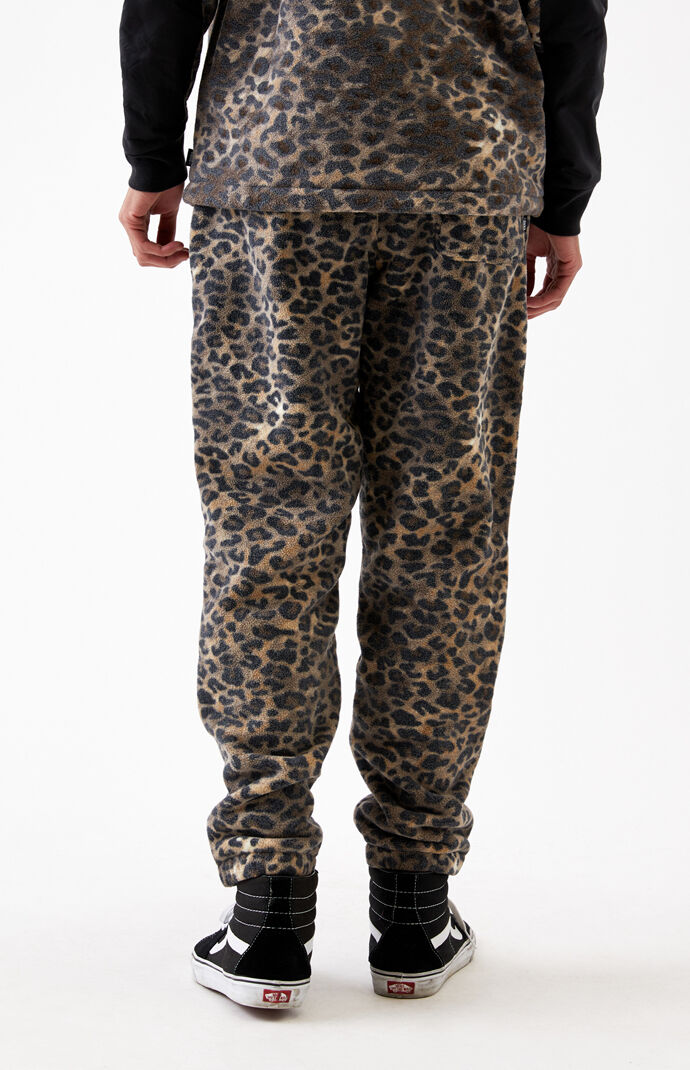 Leopard Polar Fleece Pants