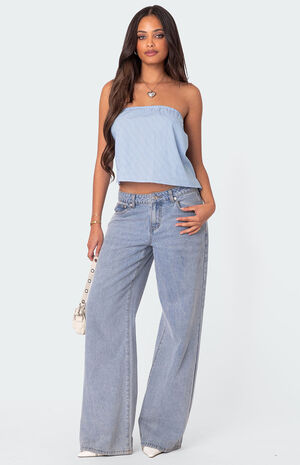 Toby Striped Tube Top image number 3