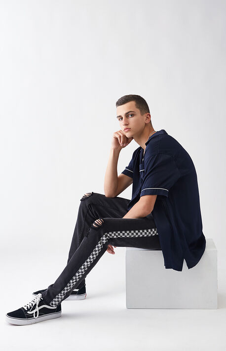 pacsun side stripe pants