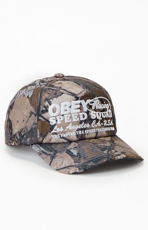 Speed Squad 5 Panel Camo Snapback Hat image number 1