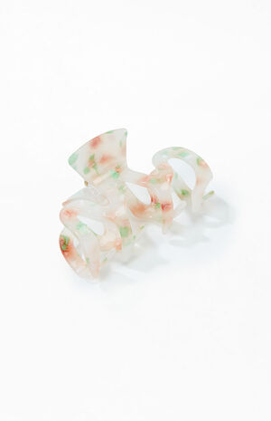 Wavy Tortoise Hair Clip image number 2