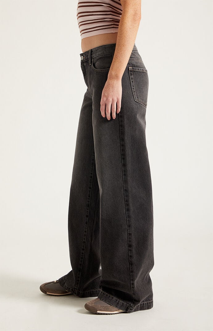Pacsun Casey Low Rise Baggy Jeans Black | Pacsun
