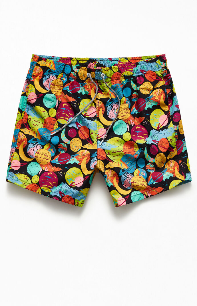 Cosmic Disco 15" Swim Trunks