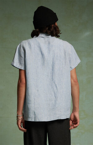 by Pacsun Villa Striped Camp Shirt image number 4
