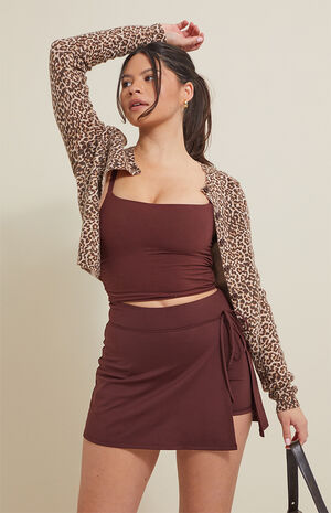 PAC WHISPER Active Side Slit Sport Mini Skort image number 6