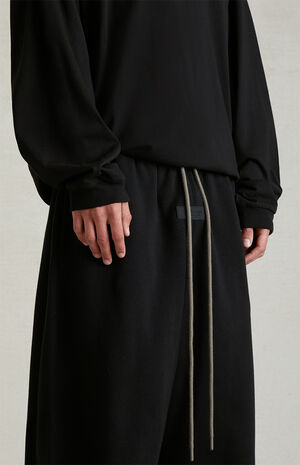 Black Lounge Sweatpants image number 5