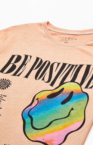 Be Positive Vintage T-Shirt image number 2