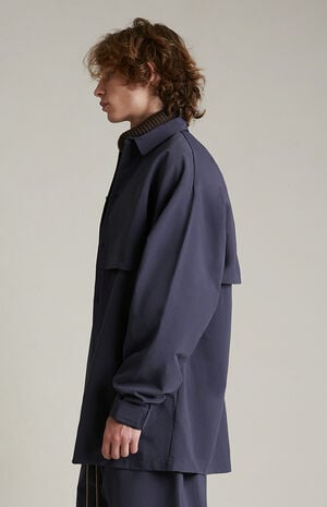 Marine Military Nylon Overshirt Jacket image number 3