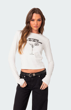 Flirty Long Sleeves T Shirt image number 1