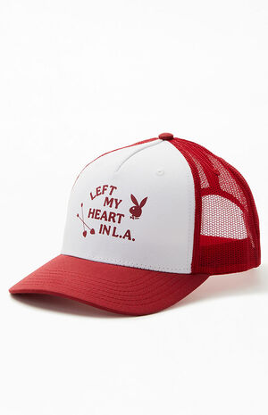 By PacSun Left My Heart Trucker Hat image number 6