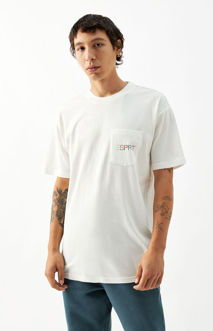 Multicolor Logo Pocket T-Shirt