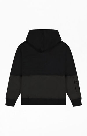 90's Mike Utility Color Block Nylon Mix Hoodie image number 2