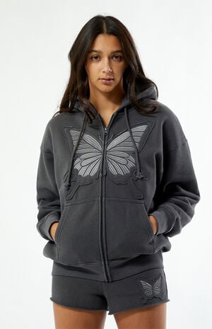 Butterfly Full Zip Hoodie image number 2