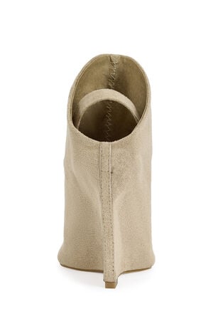 Women's Novis Beige Peep Toe Wedge Sandals image number 3