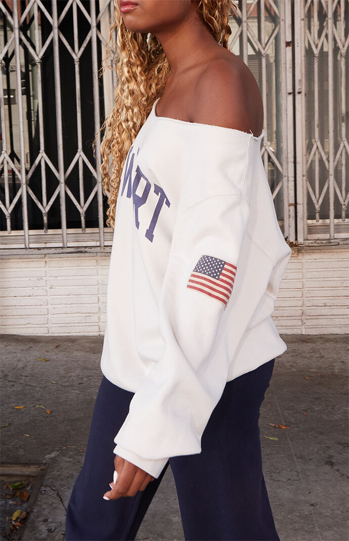 John Galt Erica Newport Oversized Sweatshirt PacSun