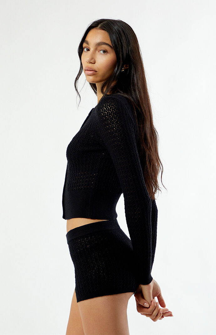 Beverly and Beck Claudette Knit Micro Shorts