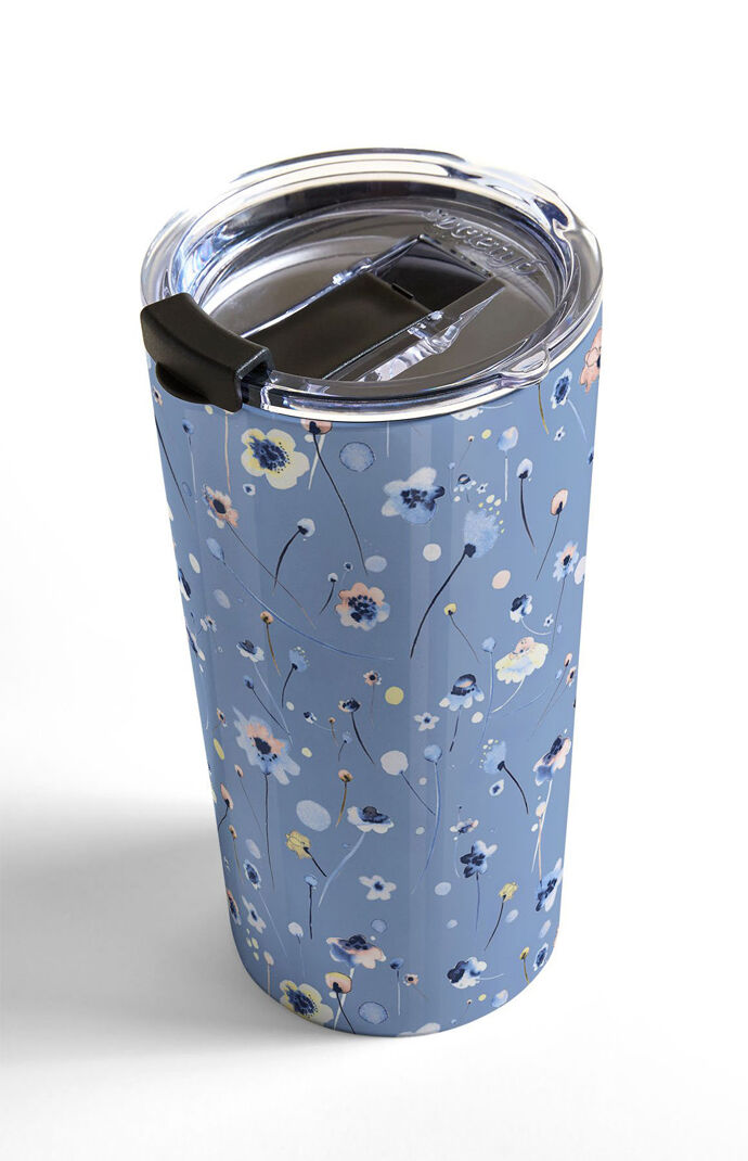 Soft Flowers Travel Mug