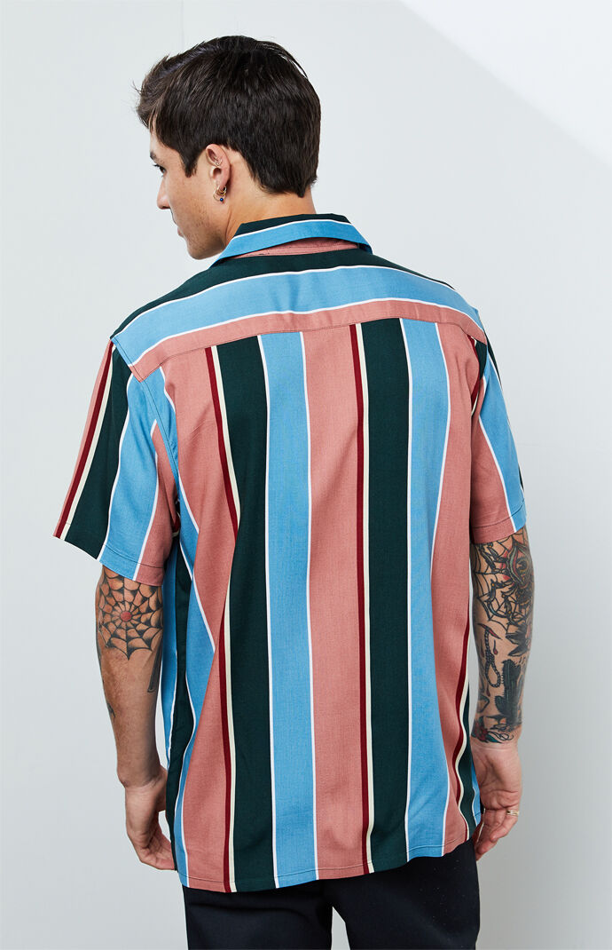 Multi Striped Camp Shirt