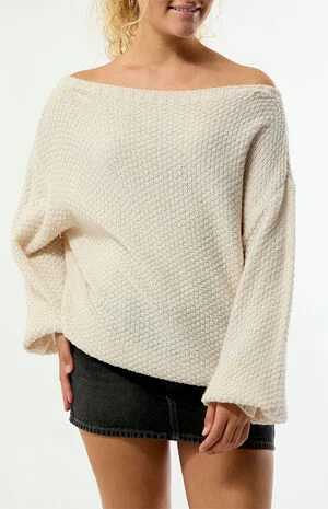 Wren Off-The-Shoulder Sweater image number 3