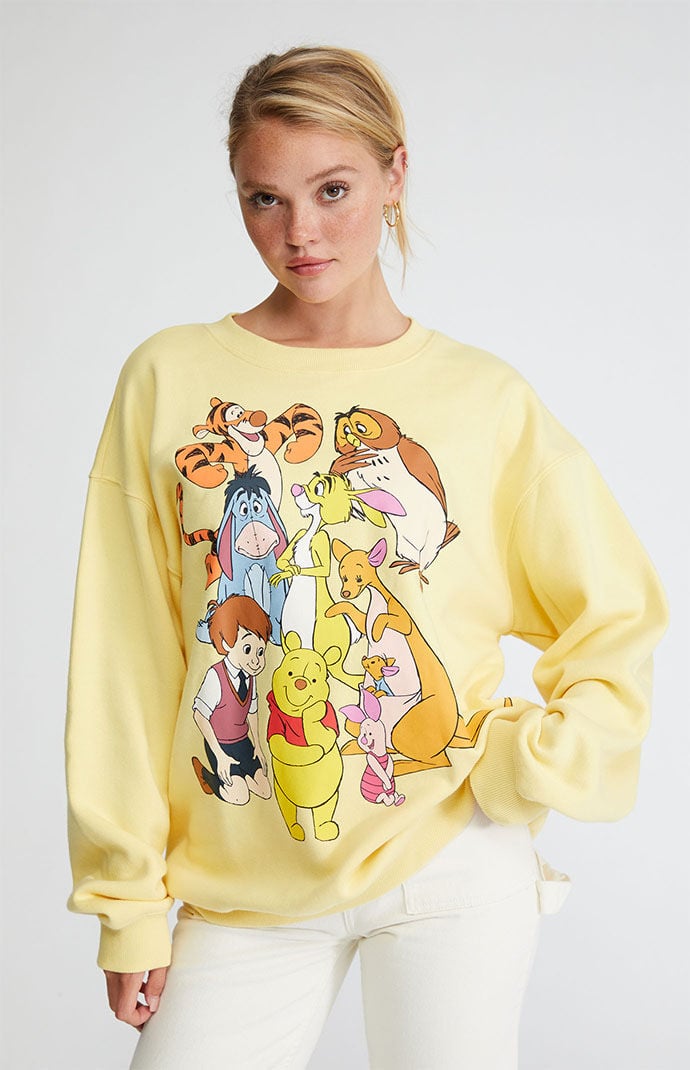 Winnie the pooh crewneck sweatshirt store
