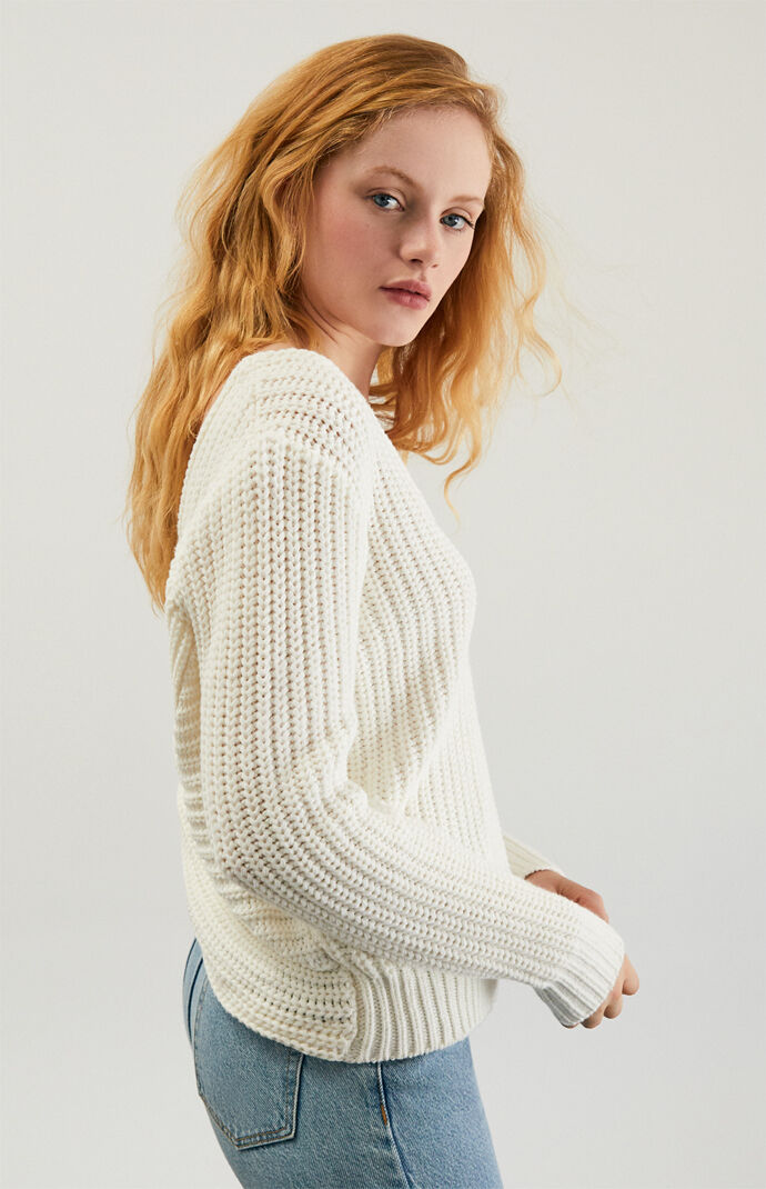 Cross Back Sweater