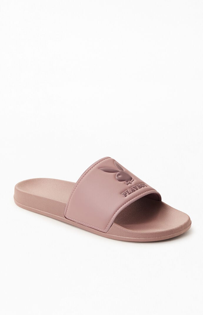 By PacSun Mauve Slide Sandals