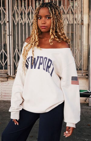 Erica Newport Oversized Sweatshirt image number 1