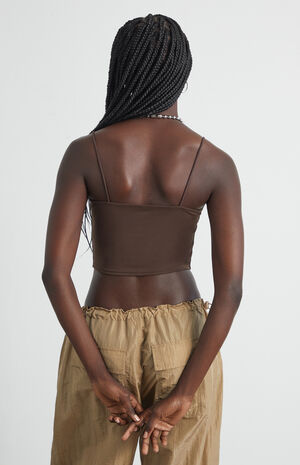 Fawn Cropped Cami Top image number 3