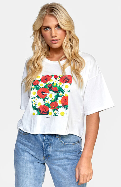 Super Bloom Boyfriend Cropped T-Shirt
