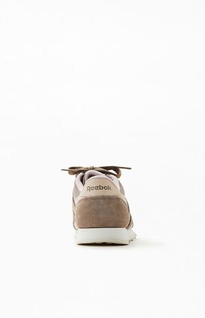 Women's Taupe Classic Nylon Sneakers image number 3