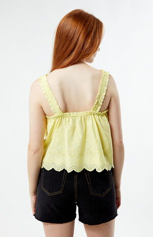 Aspyn Embroidered Tank Top image number 3