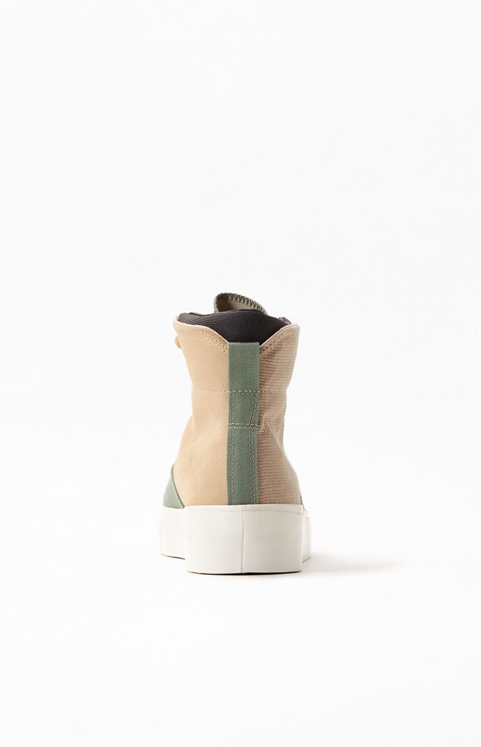 Jungle Cloth Skid Grip High-Top Shoes