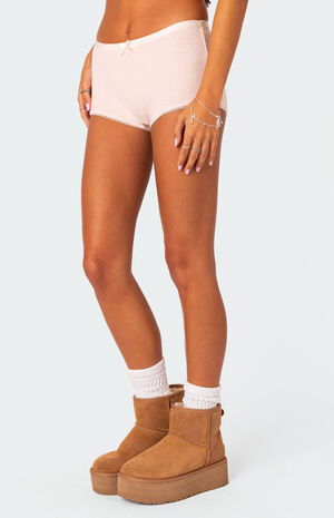 Mariana Pointelle Micro Shorts image number 1