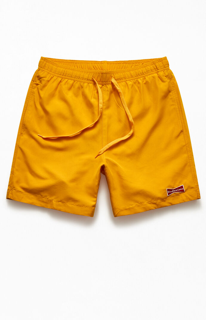 By PacSun Logo Patch 17" Swim Trunks