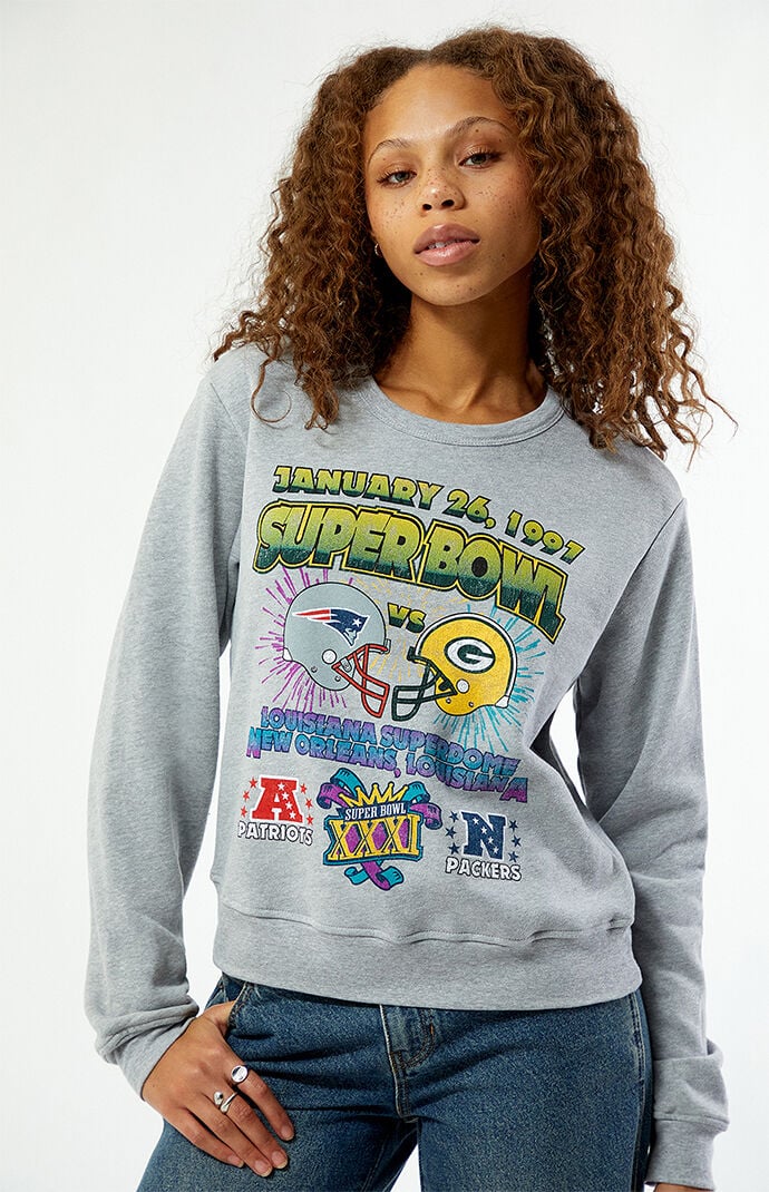 WILD COLLECTIVE x PacSun x Super Bowl 1997 Fleece Crew Neck Sweatshirt