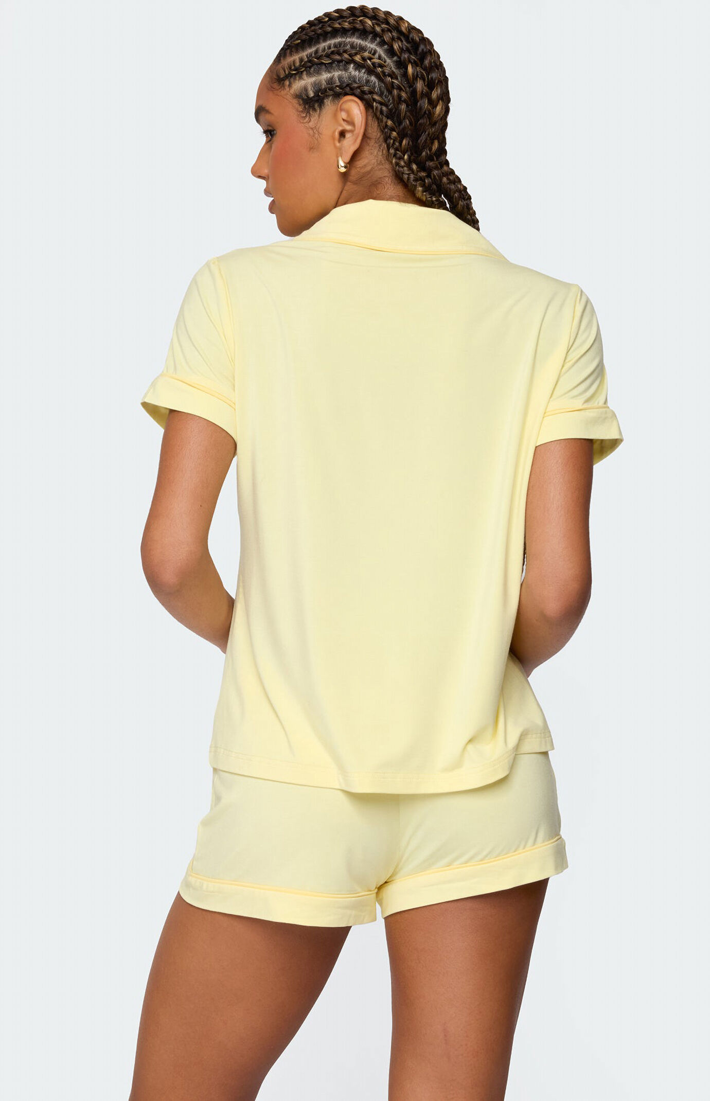 Edikted Tezlie Button Up Shirt