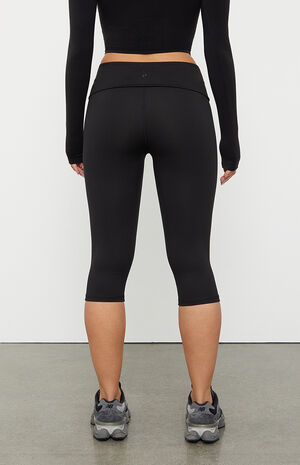 PAC WHISPER Active Icon Fold-Over Capri Yoga Pants image number 4