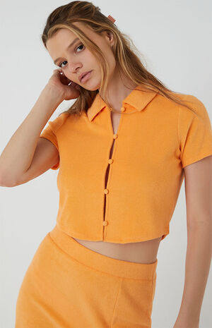 Lounge Tina Terry Polo Shirt image number 2