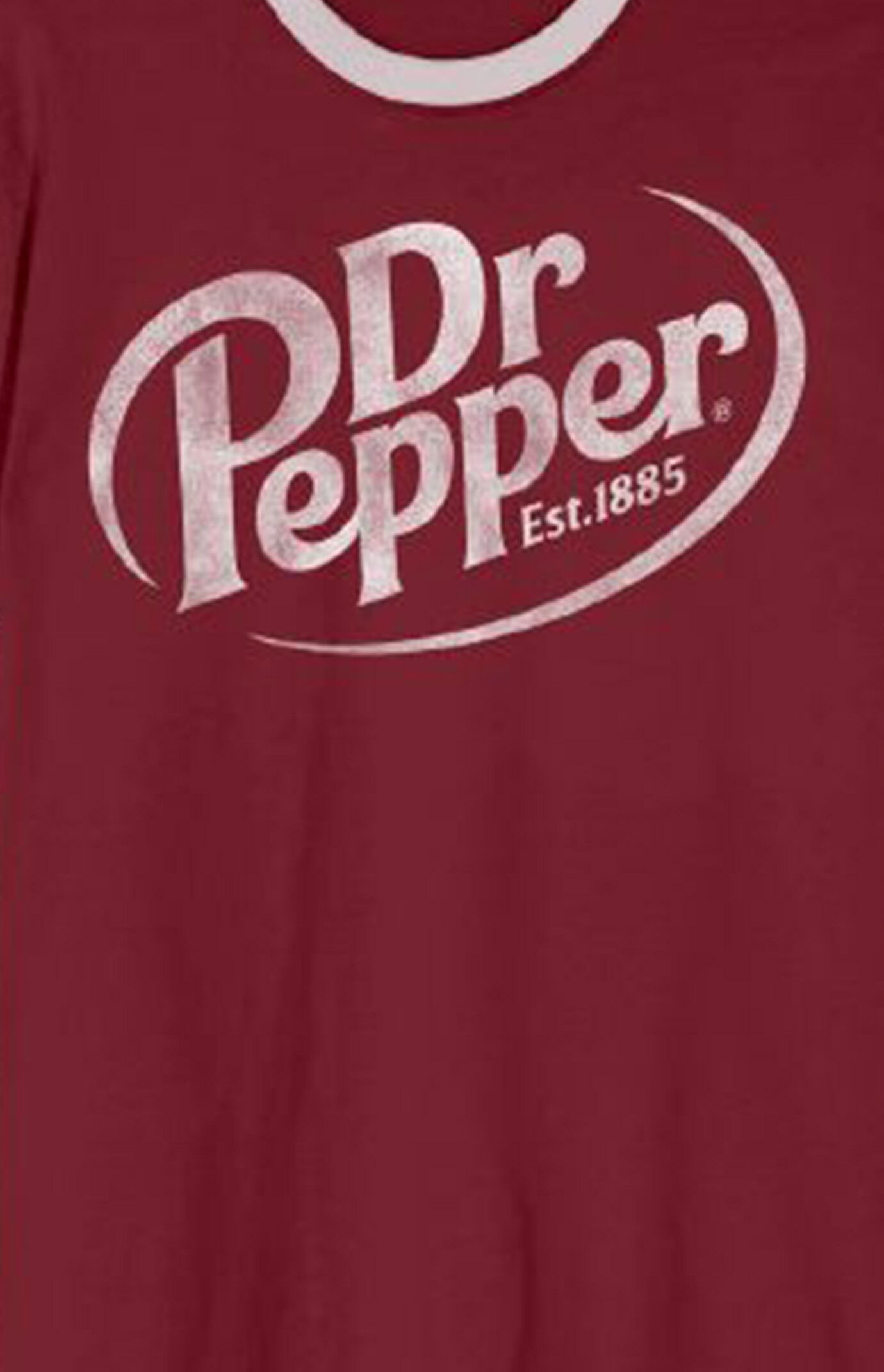 Dr Pepper Logo Ringer T-Shirt