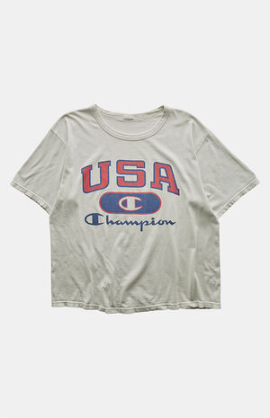 '90s Champion USA Graphic T-Shirt image number 1