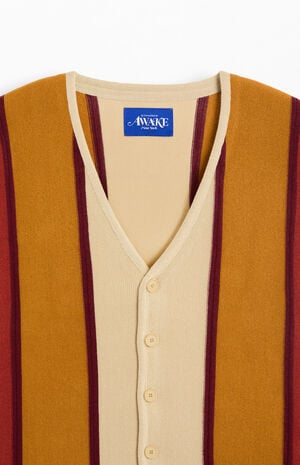 Wool Striped Cardigan image number 2