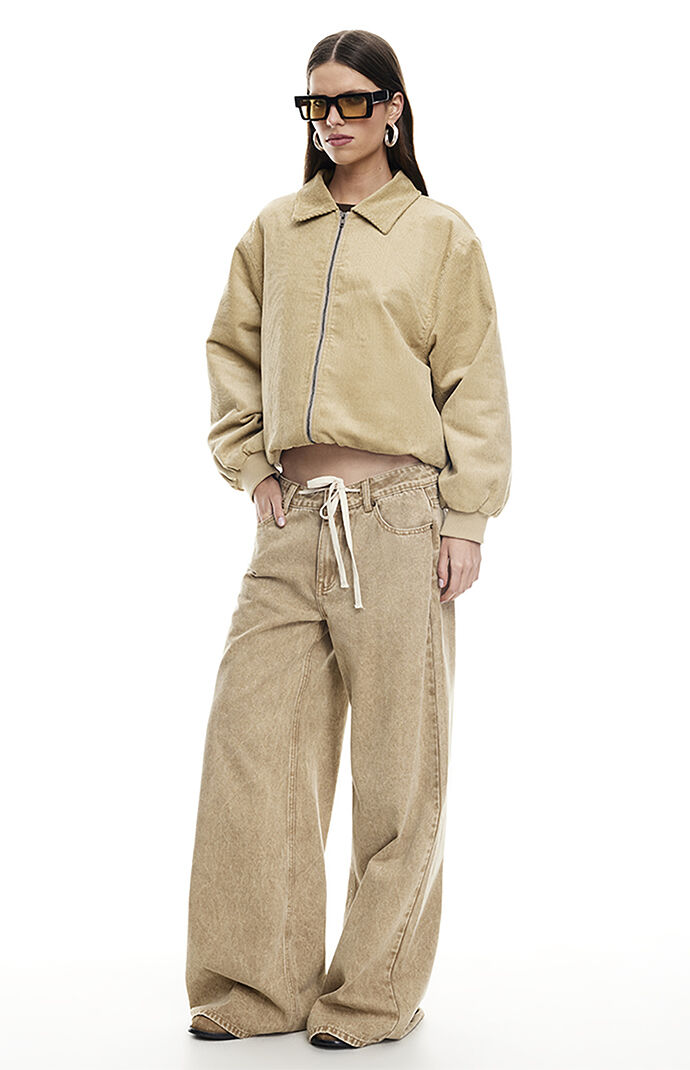 LIONESS Cou Corduroy Bomber Jacket