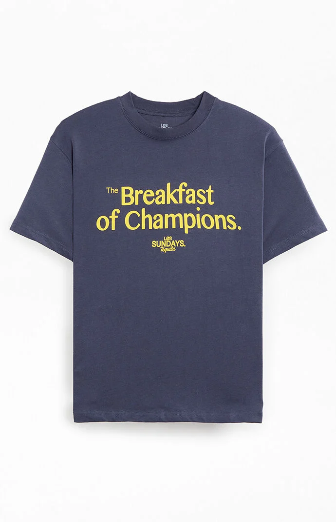 Los Sundays Breakfast Of Champions T-Shirt