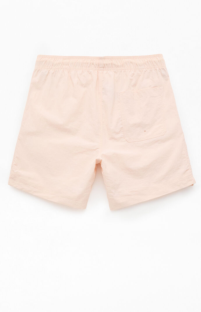 Pacsun Pink Collegiate 6.5" Swim Trunks