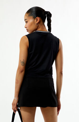 Black Tiro Q2 Tank Top image number 3